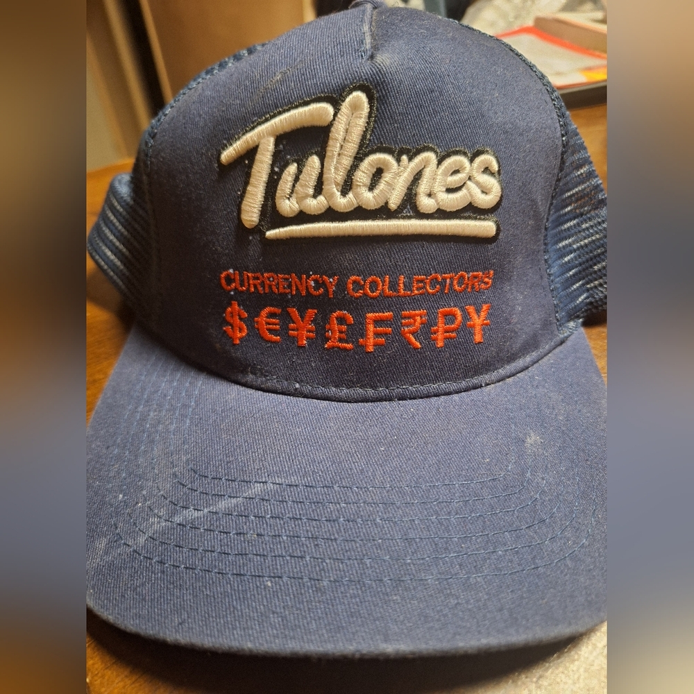 Blue Currency Collectors Hat